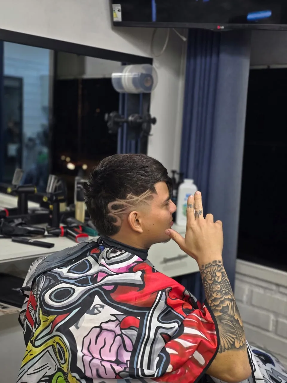 Corte: lineas con textura